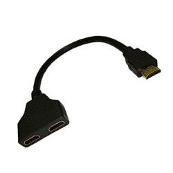 KABEL HDMI TO 2 HDMI FEMALE