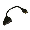 KABEL HDMI TO 2 HDMI FEMALE