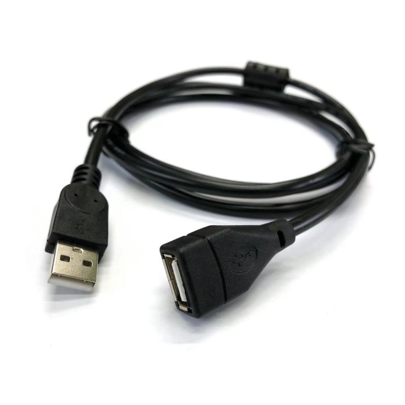 KABEL USB EXT 1,5M BLACK