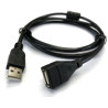 KABEL USB EXT 1,5M BLACK