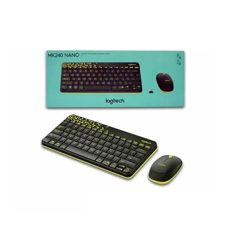 KEYBOARD MOUSE LOGITECH WIRELESS MK240