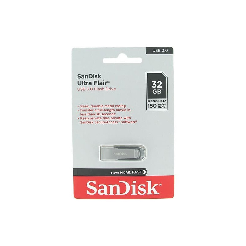 FD SANDISK 32GB 3.0 ULTRA FLAIR