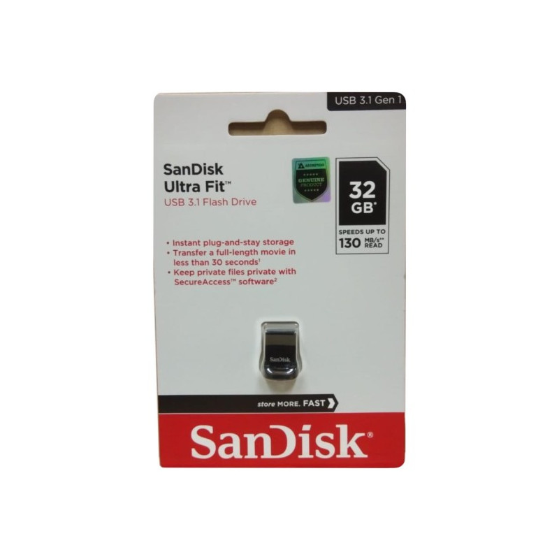 FD SANDISK 32GB 3.1 ULTRA FIT