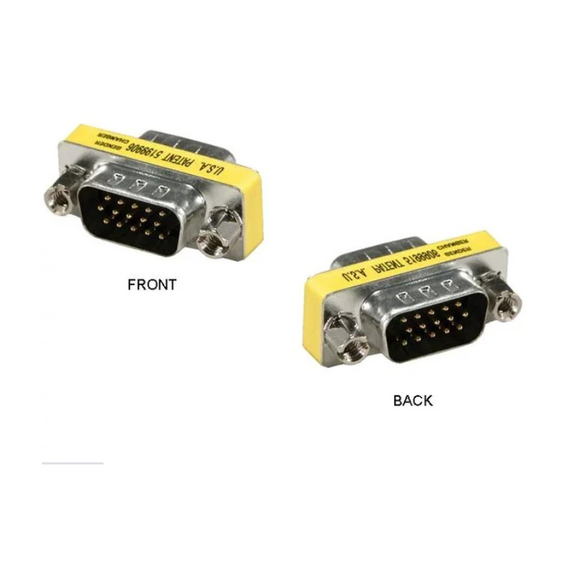 CONECTOR GENDER VGA M/M