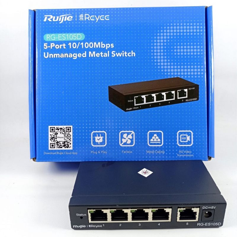 SH RUIJIE 5PORT GIGABIT