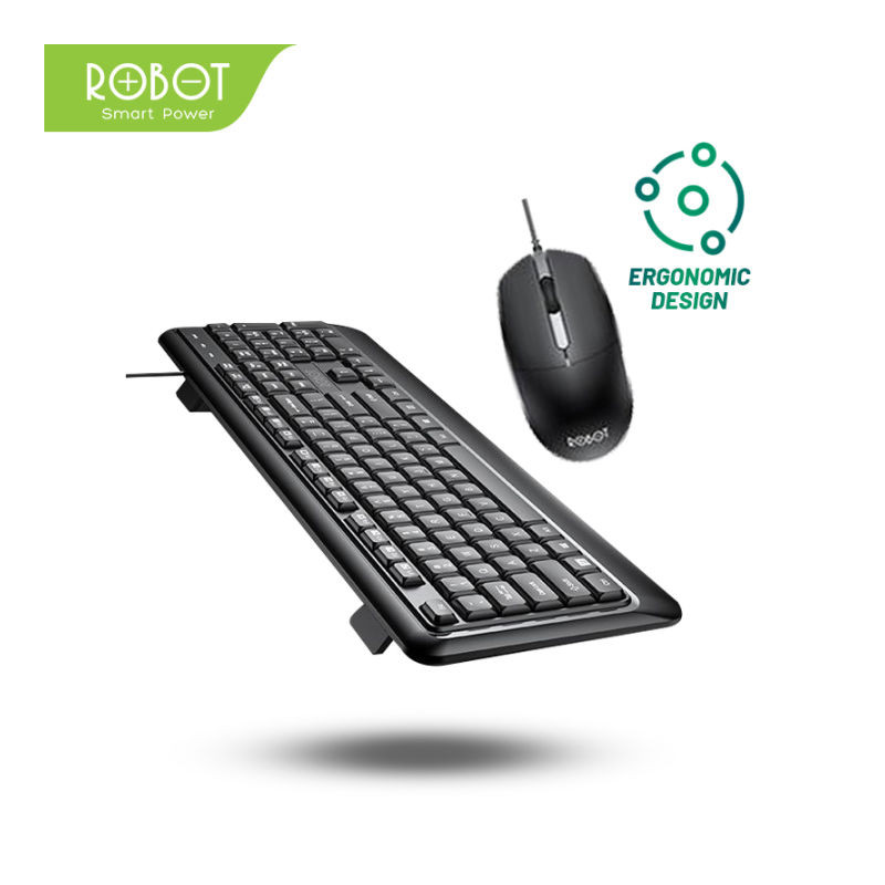 KEYBOARD USB + Mouse Robot KM2600