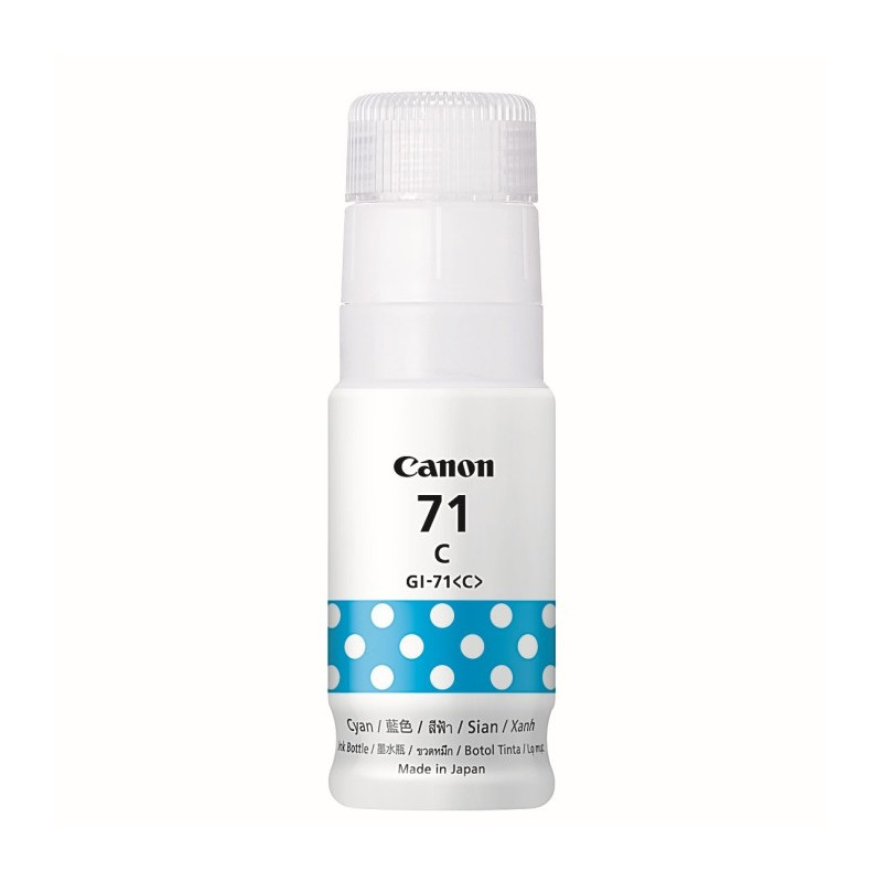 TINTA CANON 71 CYAN