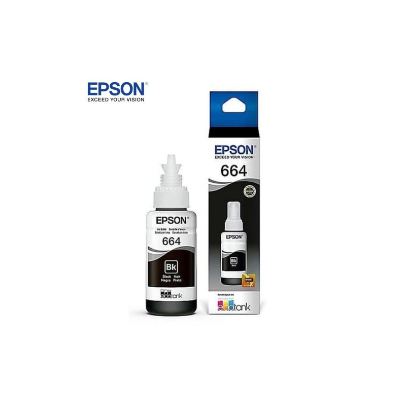 TINTA EPSON 664 BLACK